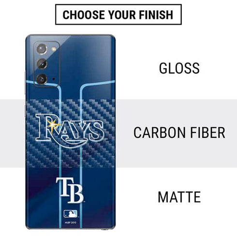 MLB Tampa Bay Rays Alternate/Away Jersey Galaxy Note20 5G Skin